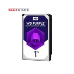 هارد دیسک اینترنال وسترن دیجیتال مدل Purple WD10PURZ ظرفیت ۱ ترابایت
